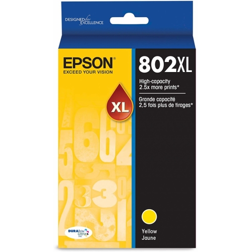 T802XL420 EPSON WF4720/4730/4740 YELL HI-YIELD INK (1.9K) - Data ...